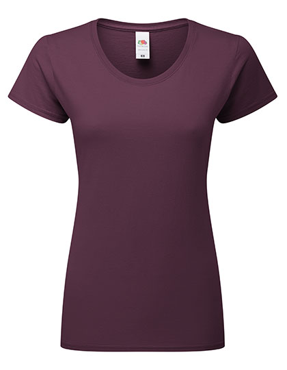 T-Shirt – Ladies Iconic 195 Ringspun T