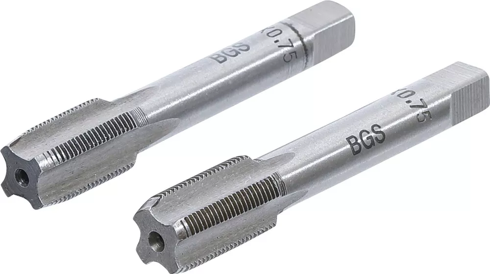 Gewindebohrer, Vor- und Fertigschneider, M11 x 0,75, 2-tlg.