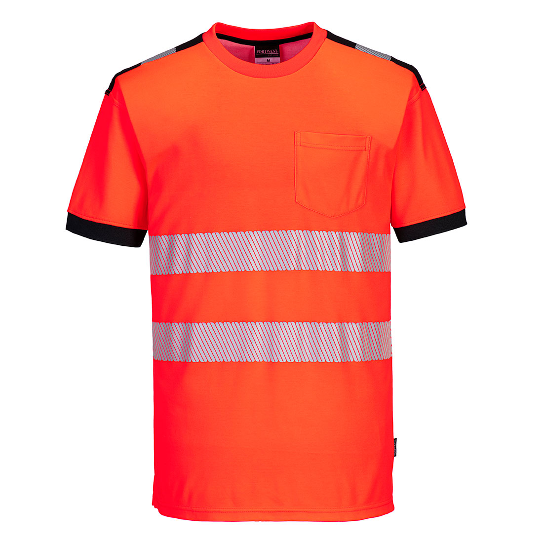 PW3 Hi-Vis Cotton Comfort T-Shirt kurzarm