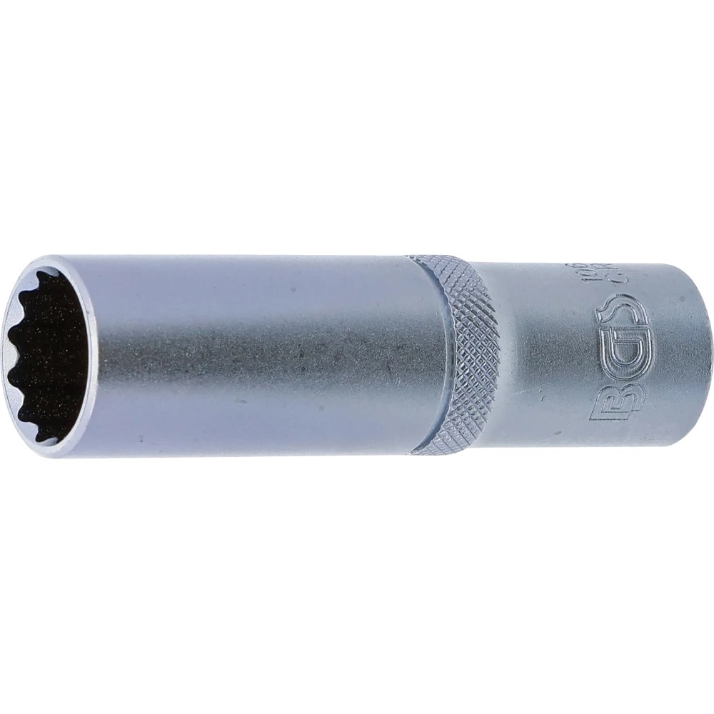 Steckschlüssel-Einsatz Zwölfkant, tief, Antrieb Innenvierkant 12,5 mm (1/2"), SW 16 mm