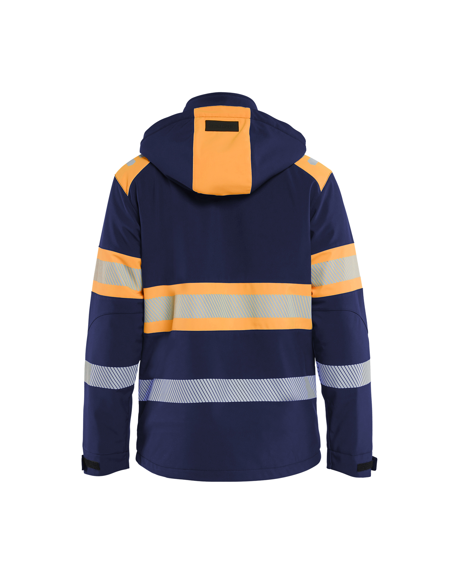 High Vis Softshell Winterjacke leicht gefüttert