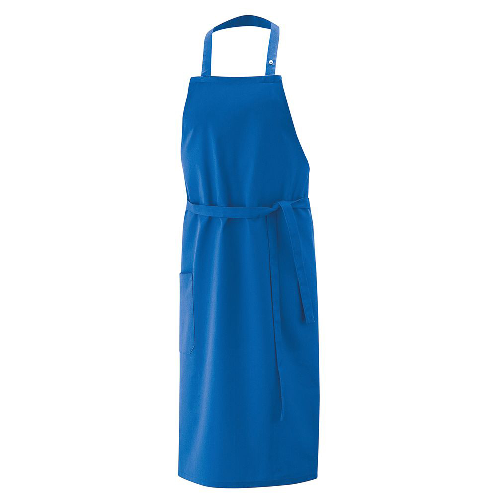 Latzschürze royal blue, B 75 x L 75 cm