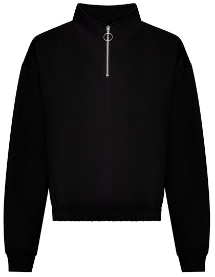 Sweatshirt – Women´s Cropped 1/4 Zip Sweat