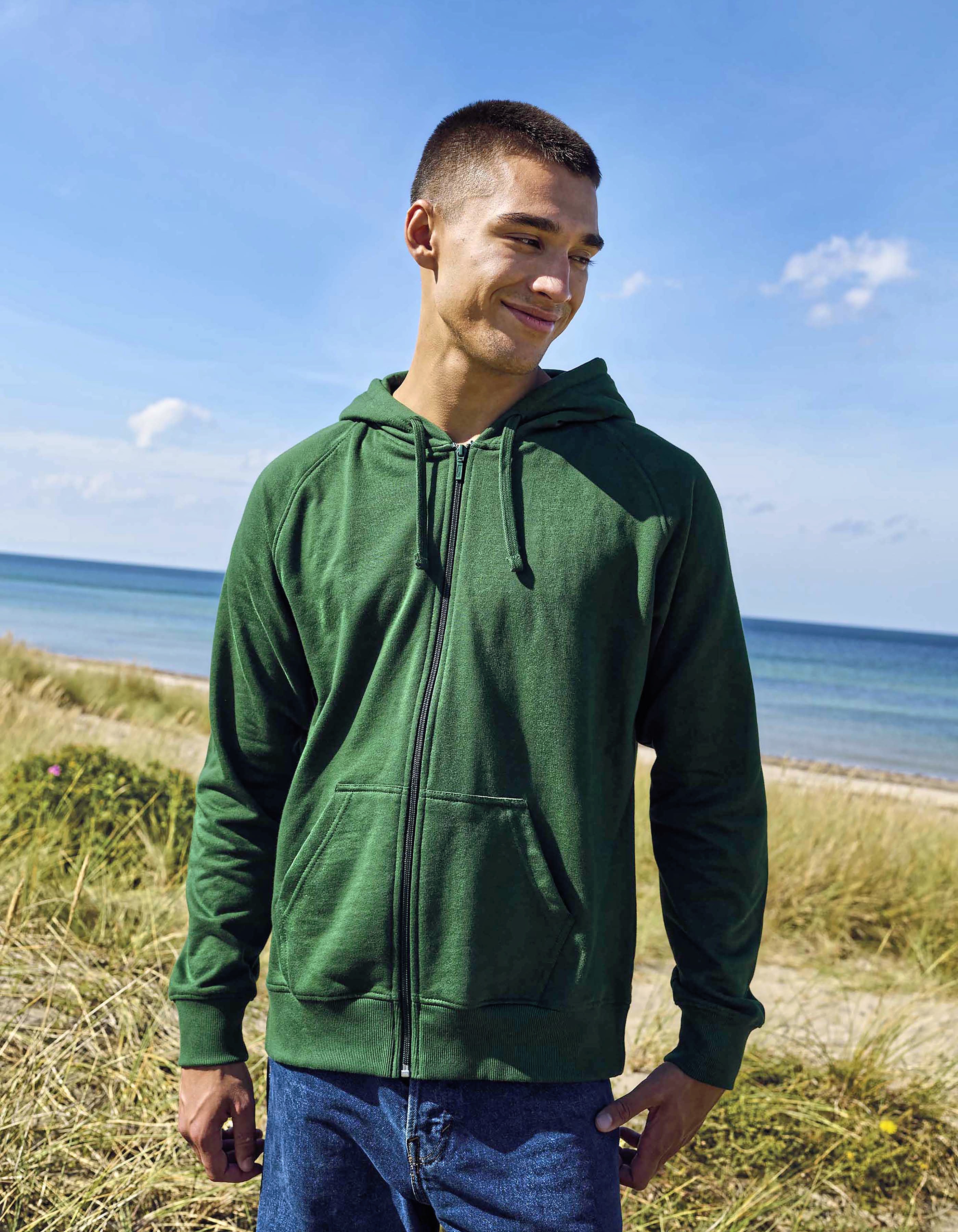 Unisex Tiger Cotton Hoodie With Zipper