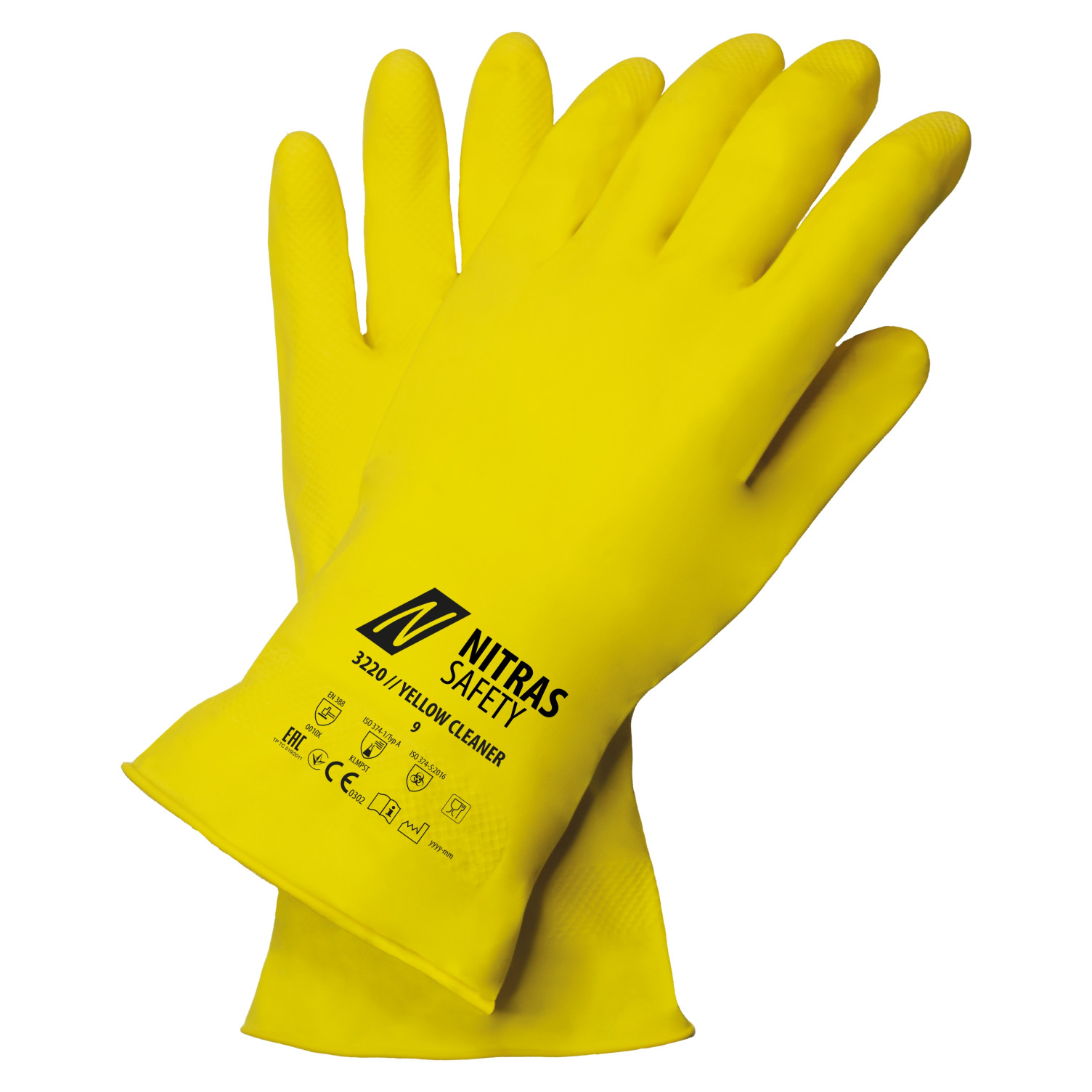 Handschuh YELLOW CLEANER Chemikalienschutzhandschuhe