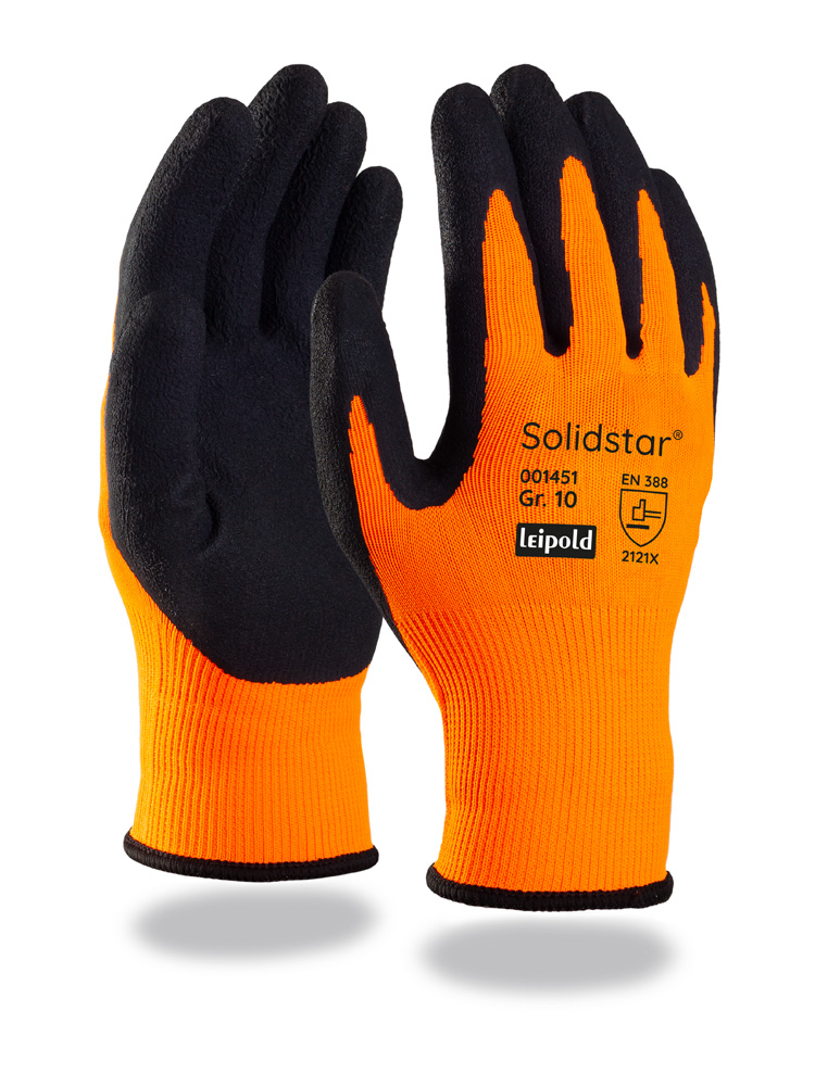 Solidstar® | Feinstrickhandschuh | Latex-Beschichtung
