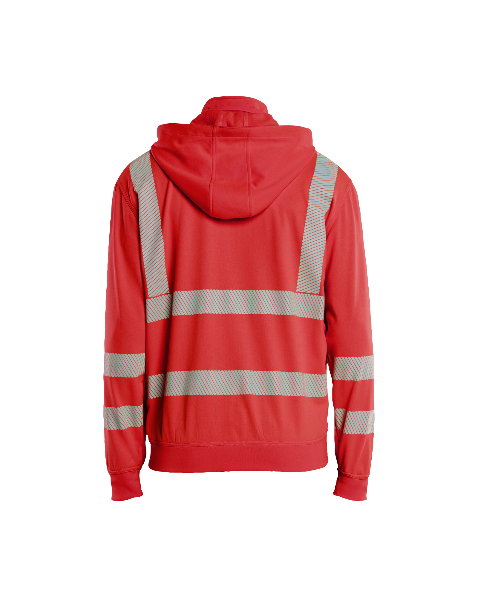 High Vis Sweatjacke mit abnehmbarer Kapuze