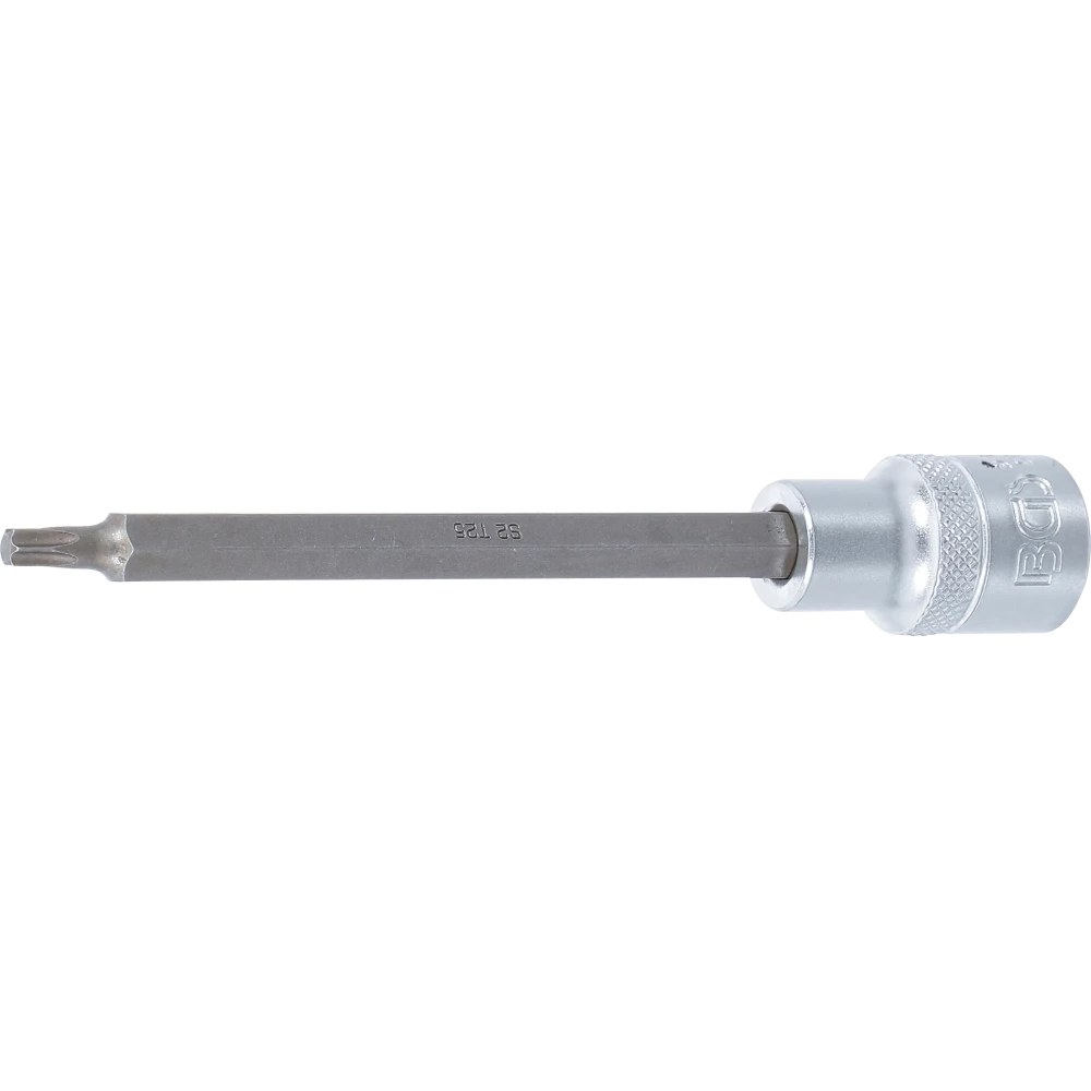 Bit-Einsatz, Länge 140 mm, Antrieb Innenvierkant 12,5 mm (1/2"), T-Profil (für Torx) T25