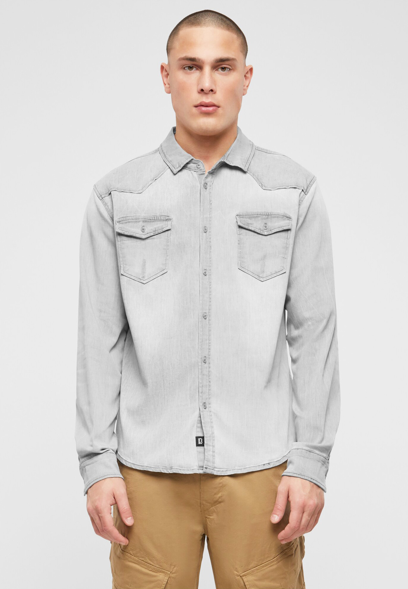 Riley Denim Shirt Long Sleeve
