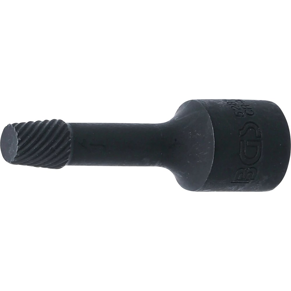 Spiral-Profil-Steckschlüssel-Einsatz / Schraubenausdreher, Antrieb Innenvierkant 10 mm (3/8"), 8 mm