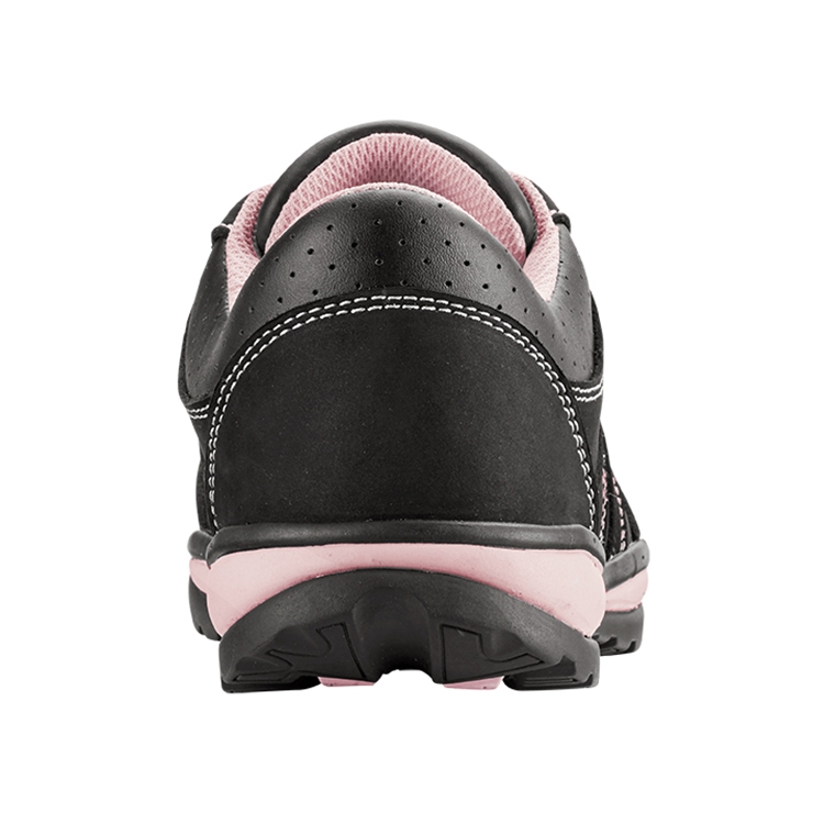 RUNNEX® S2-Damen-Sicherheitshalbschuhe GirlStar schwarz/pink