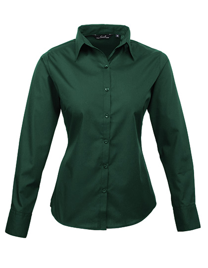Bluse – Women´s Poplin Long Sleeve Blouse
