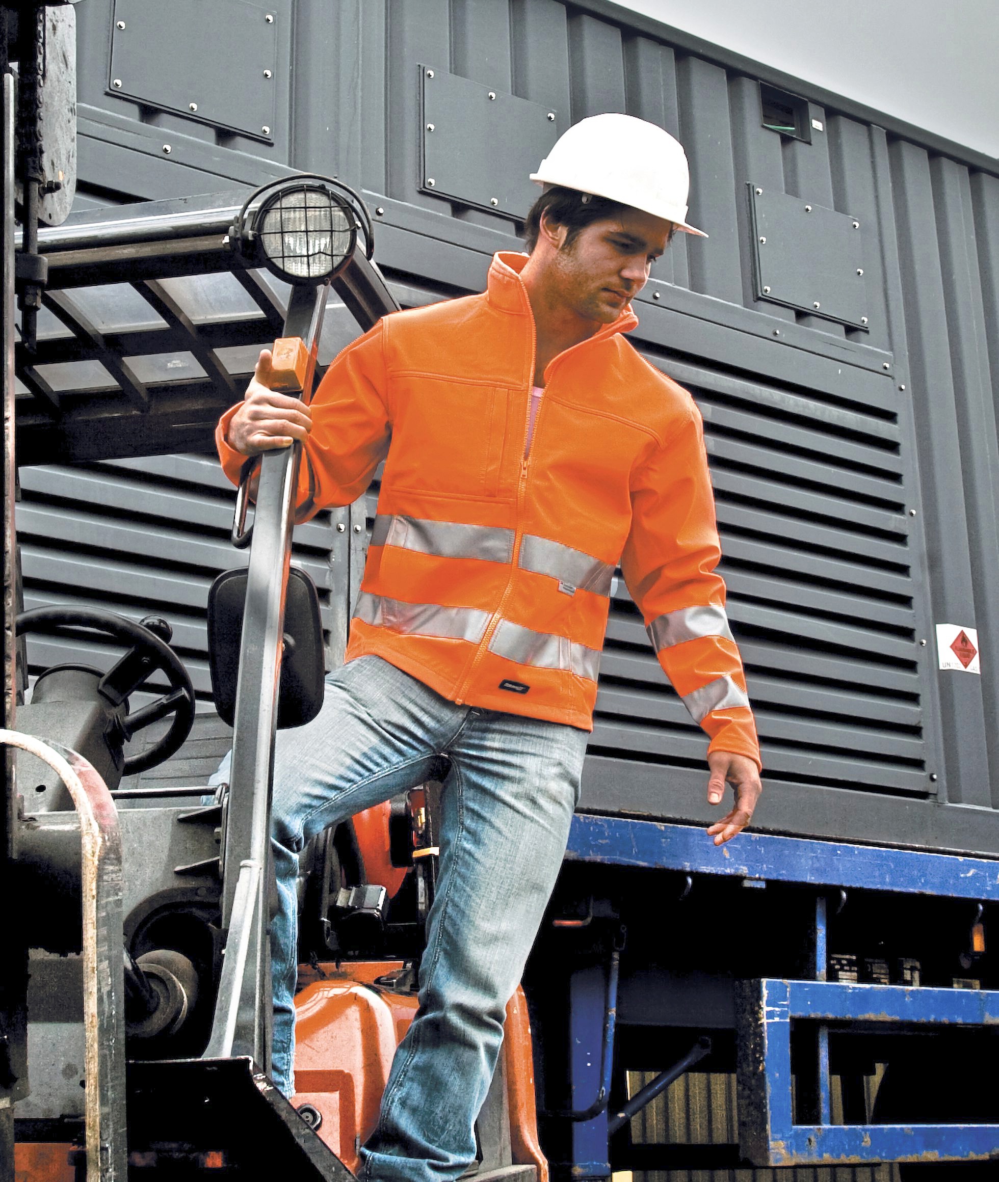 High Vis Soft Shell Jacket