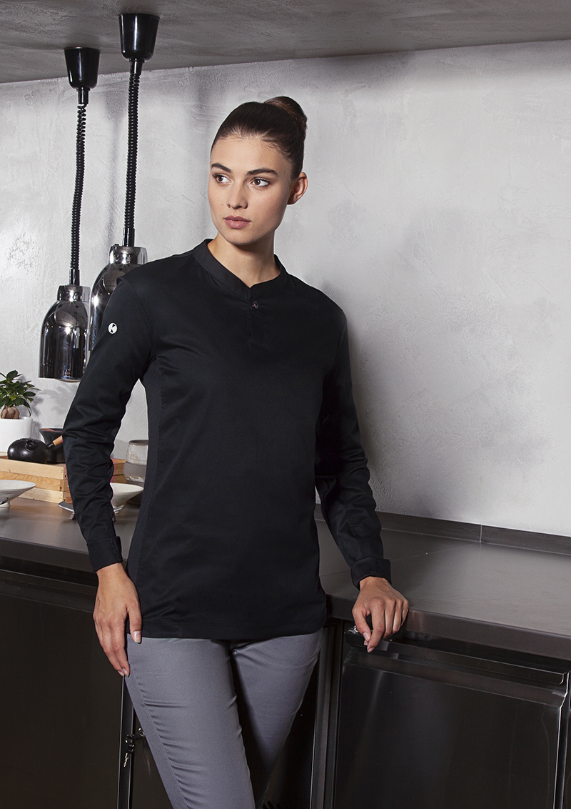 Langarm Damen-Arbeitsshirt Performance