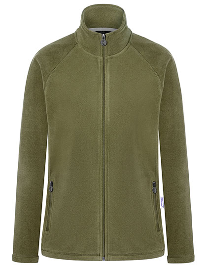 Damen Workwear Fleecejacke Warm-Up