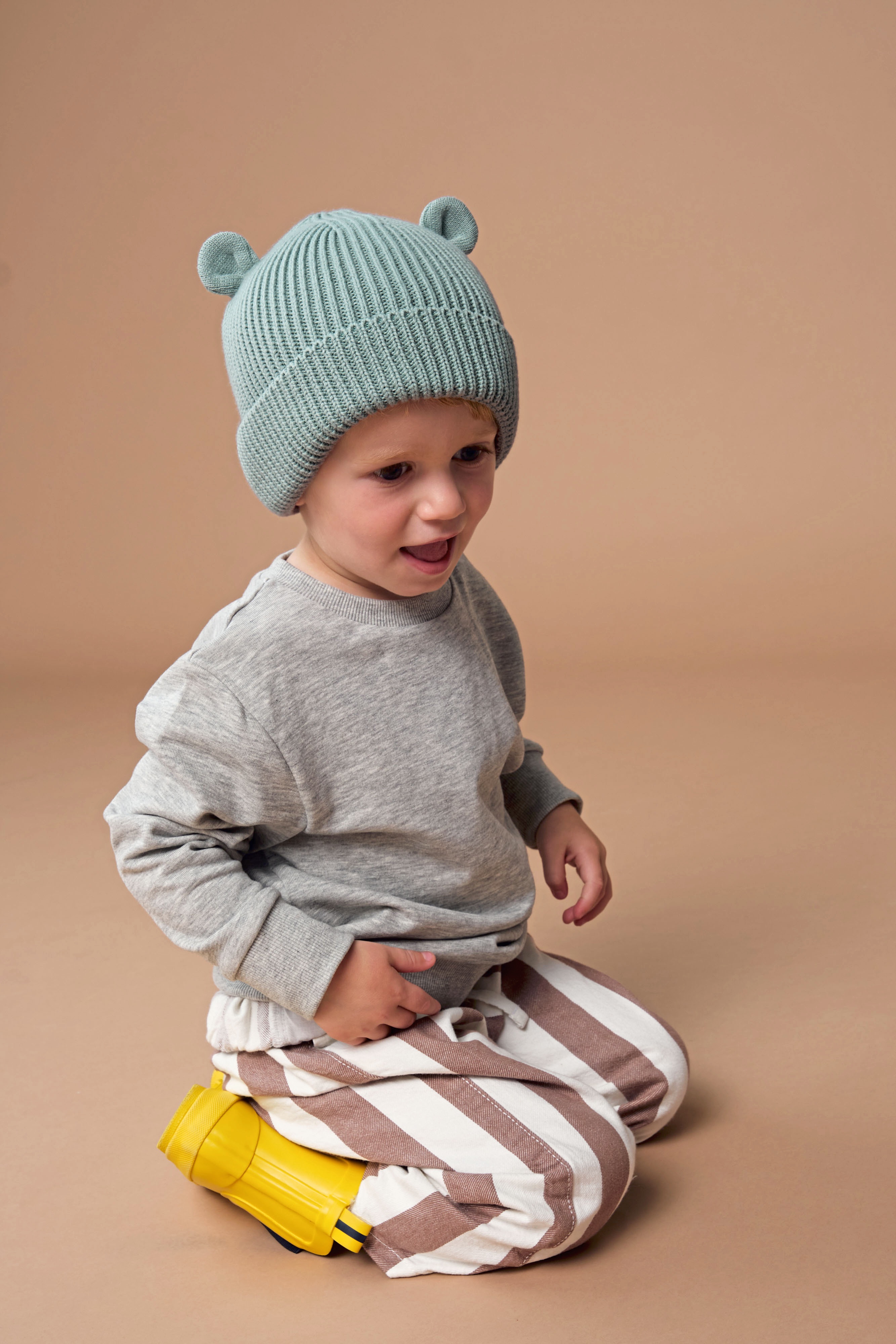 Organic Baby Bear Beanie