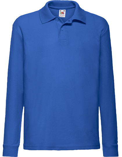Kids´ Long Sleeve 65/35 Polo