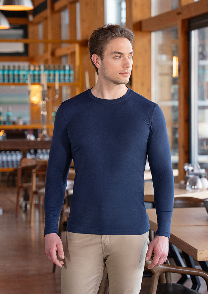 Men's Long Sleeve Workwear Shirt Casual-Flair