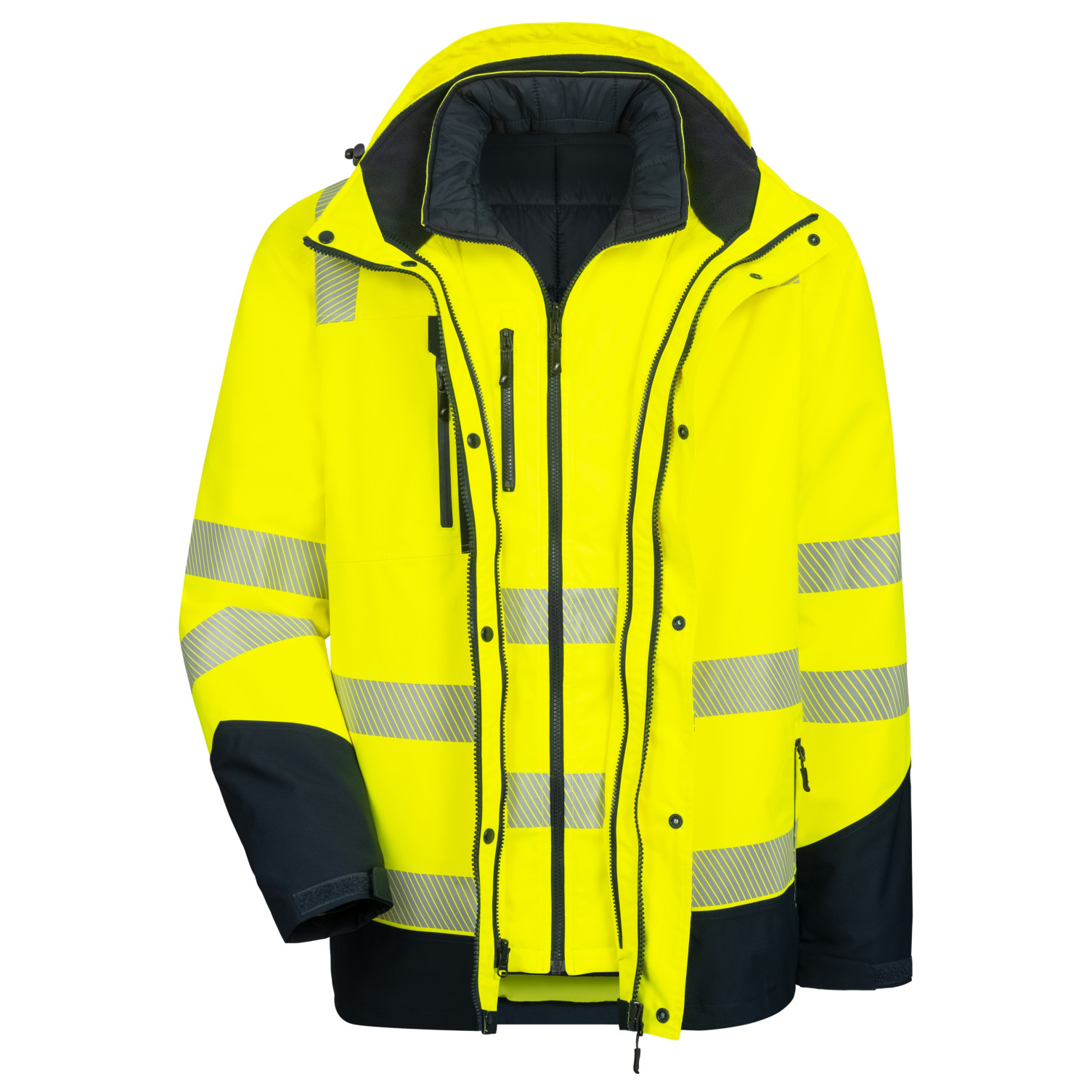 Parka MOTION TEX VIZ PLUS Warn-Multifunktionsjacke