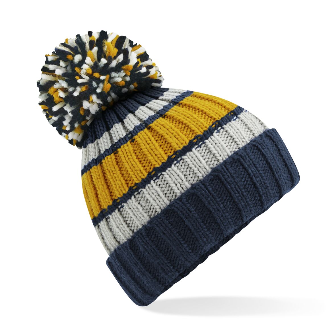 Hygge Striped Beanie