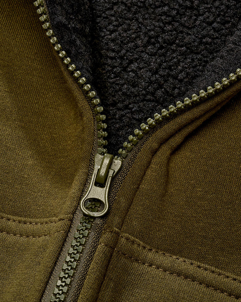 Sweatjacket Teddylining