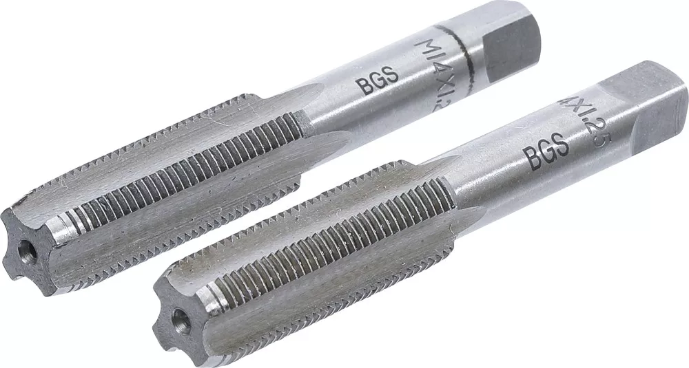 Gewindebohrer, Vor- und Fertigschneider, M14 x 1,25, 2-tlg.
