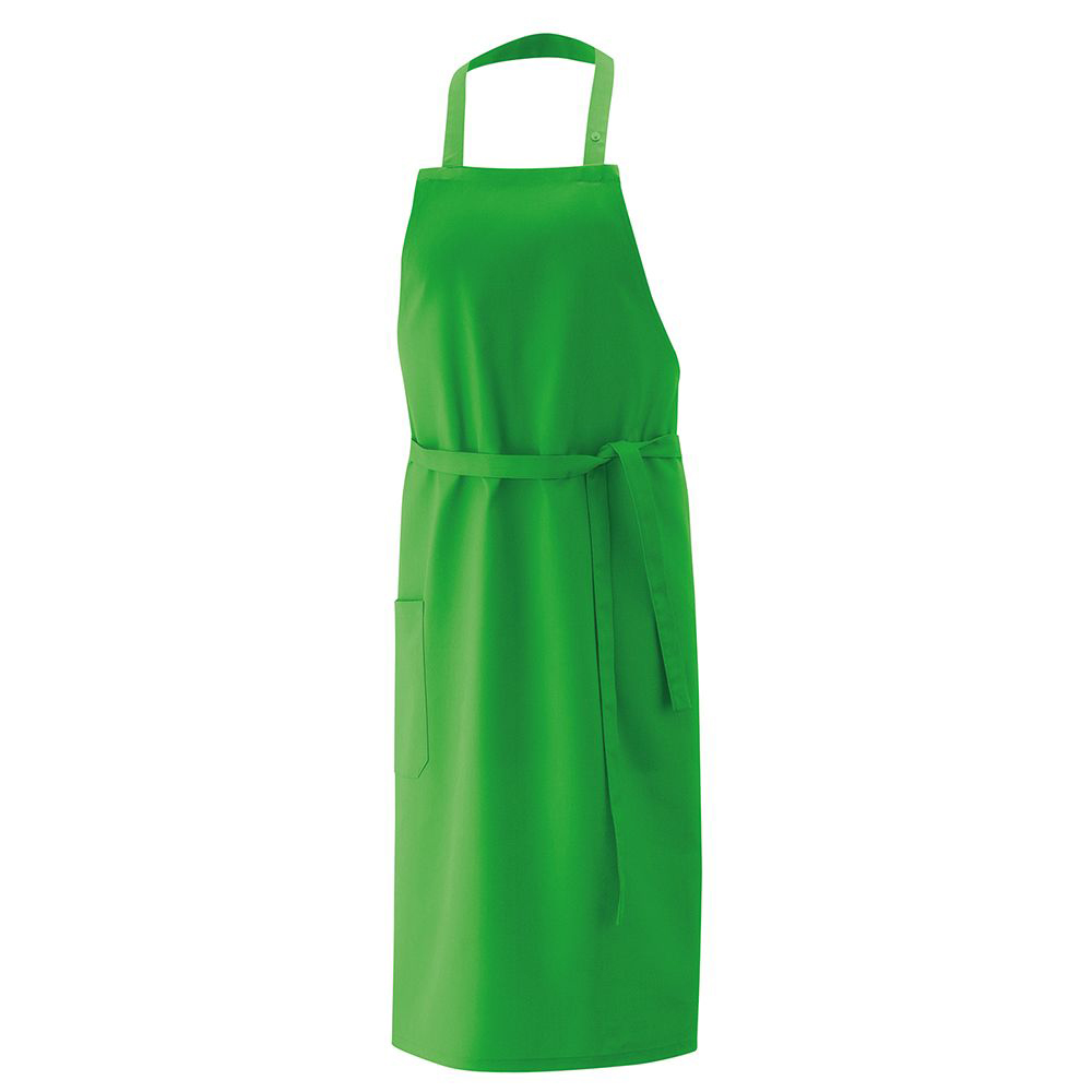 Latzschürze lemongreen, B 75 x L 75 cm