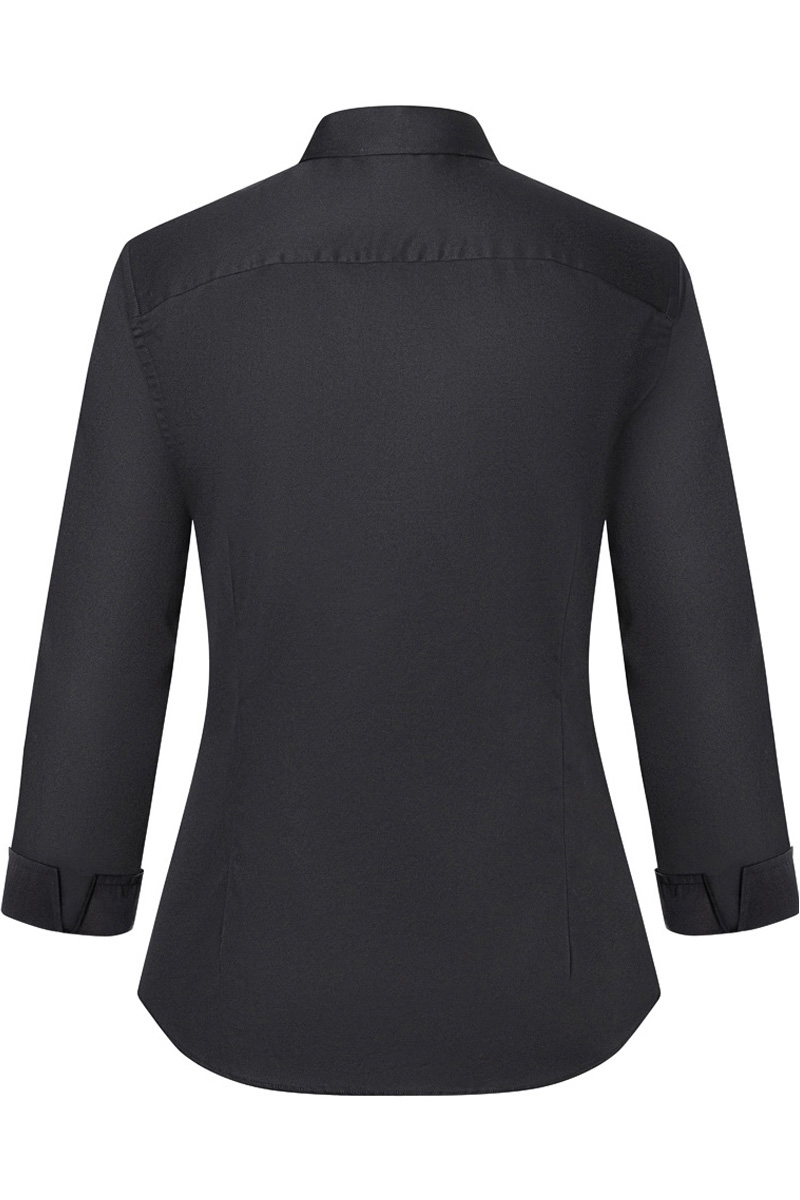 Damenbluse Active-Stretch mit 3/4-Ärmeln in Slim-Fit