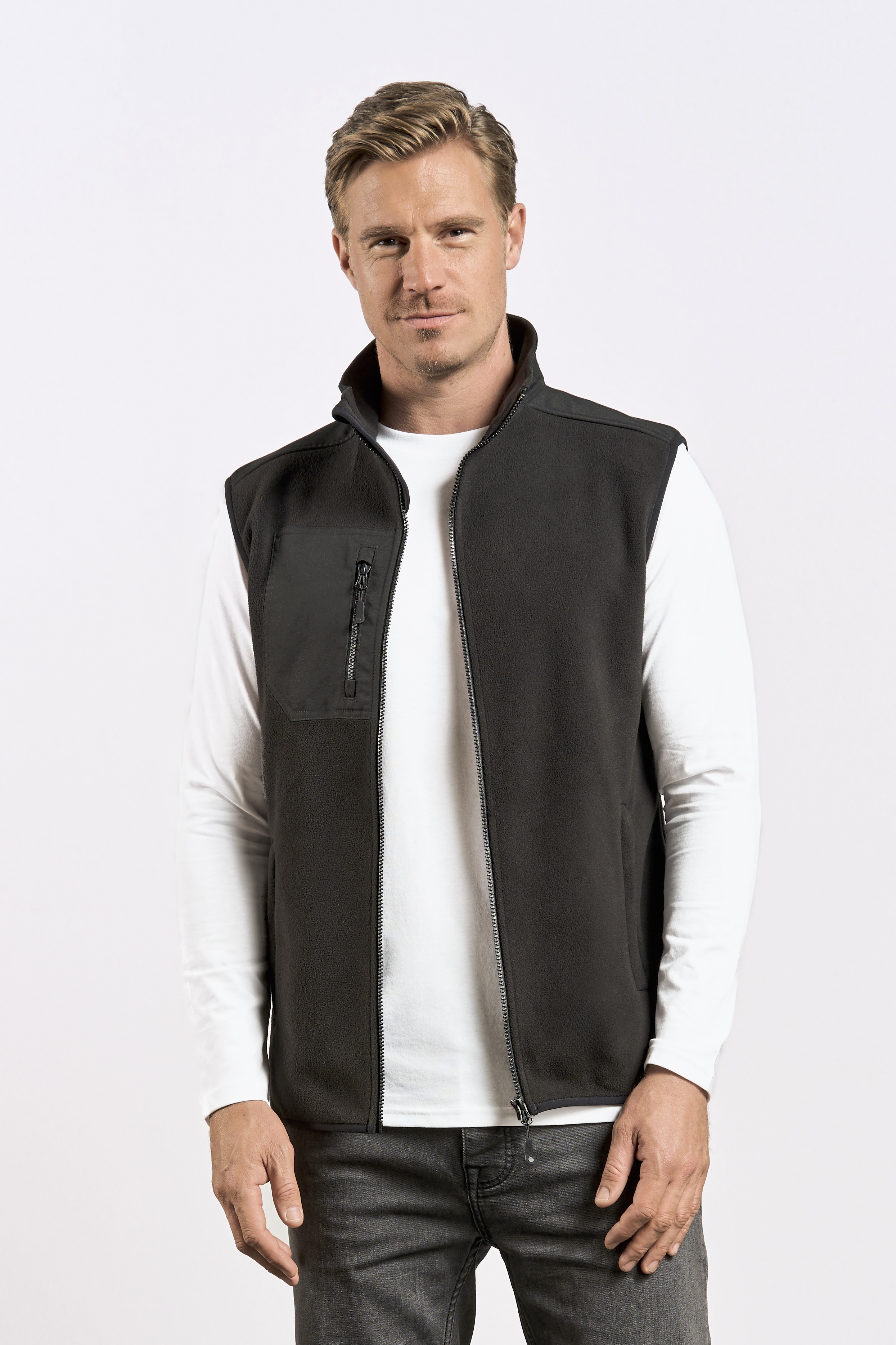 Weste – Men´s Canvas Fleece Vest