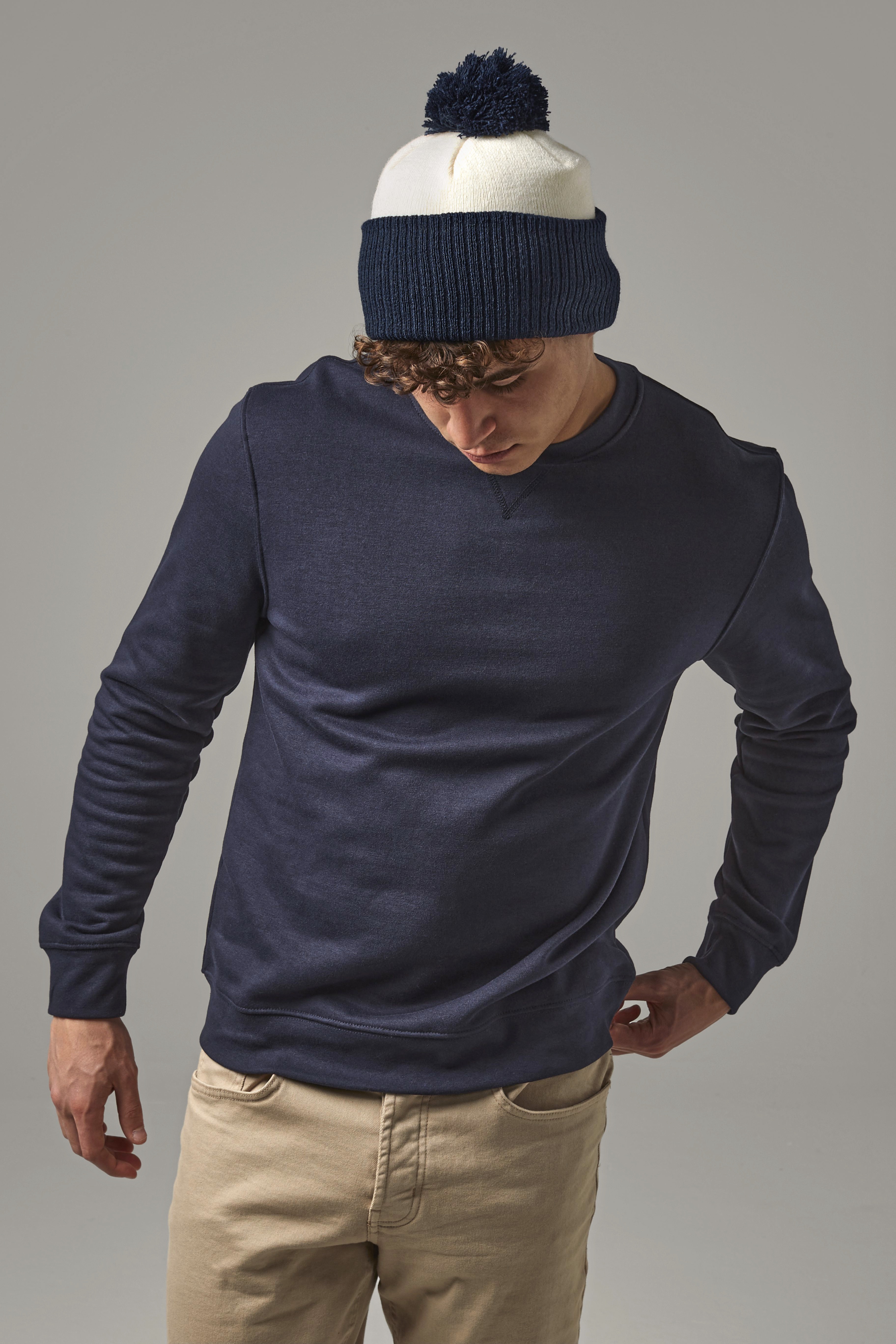 Snowstar Two-Tone Beanie