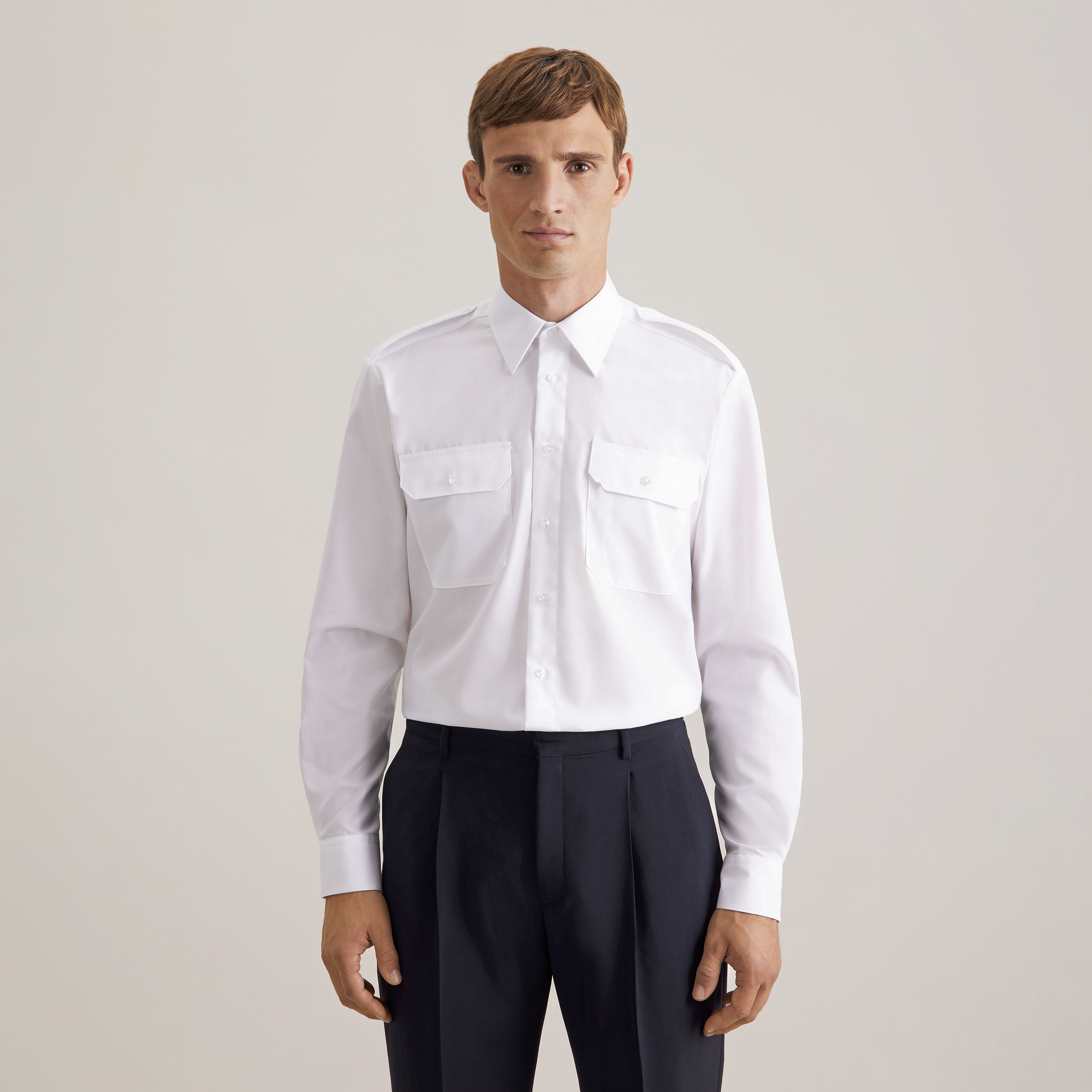 Hemd – Men´s Pilot Shirt Regular Longsleeve