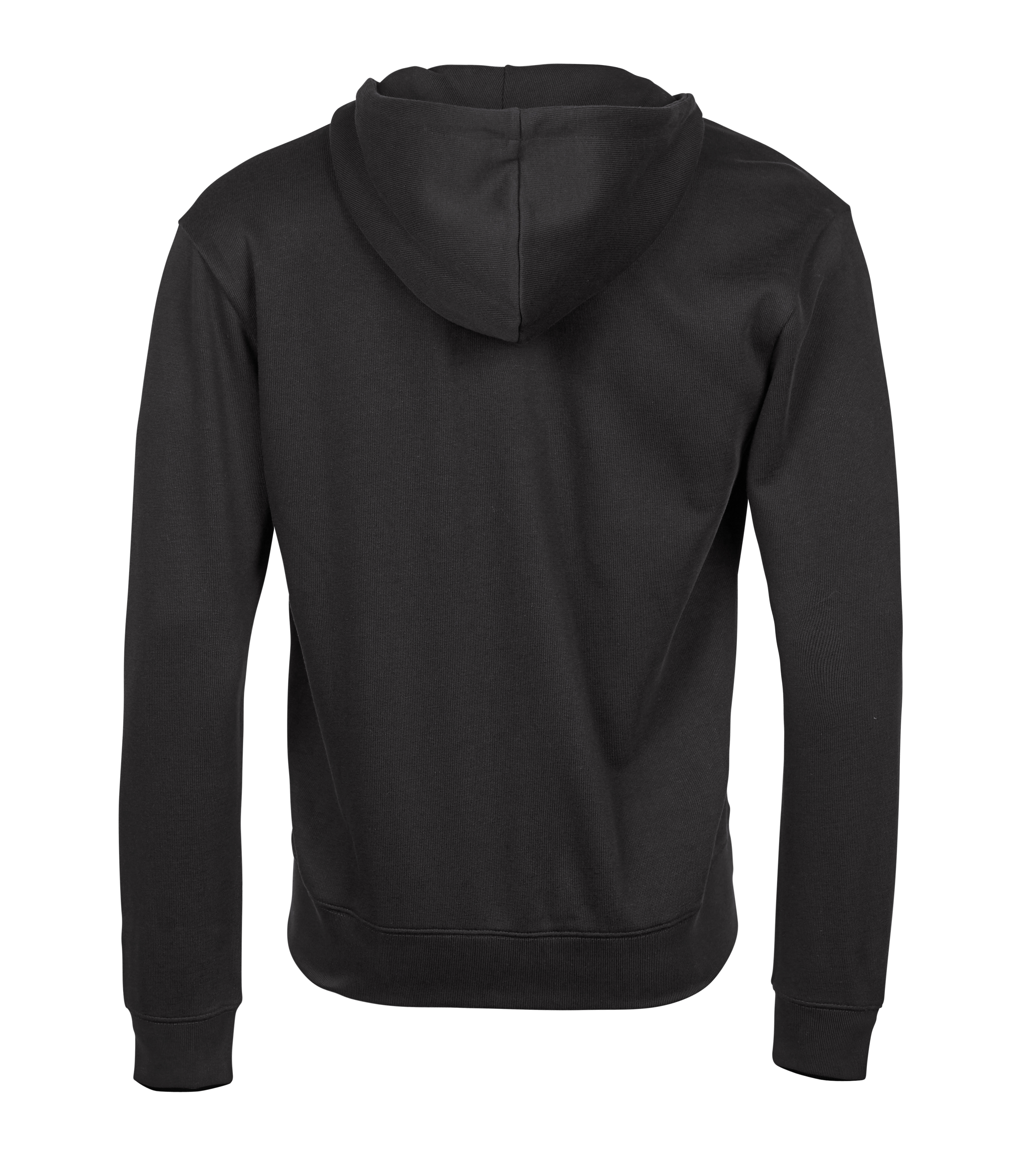 Sweatshirt – Ribbed Interlock Hooded Full Zip