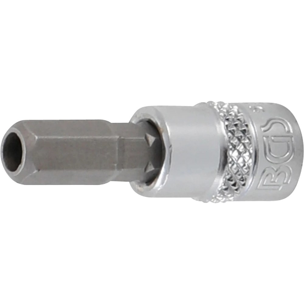 Bit-Einsatz, Antrieb Innenvierkant 6,3 mm (1/4"), Innensechskant mit Bohrung 7 mm