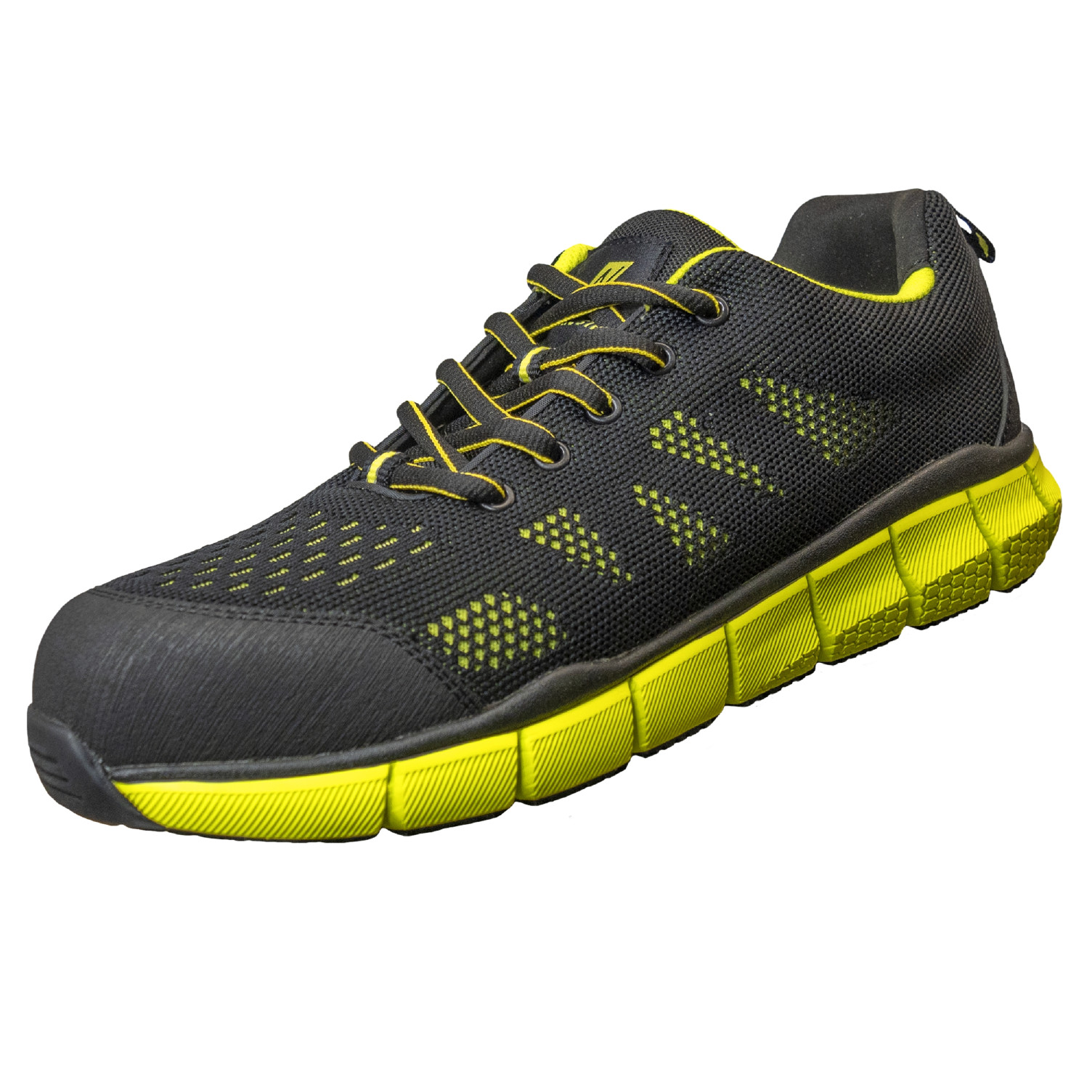 Sicherheitshalbschuhe S1P ESD SONIC STEP schwarz / lime