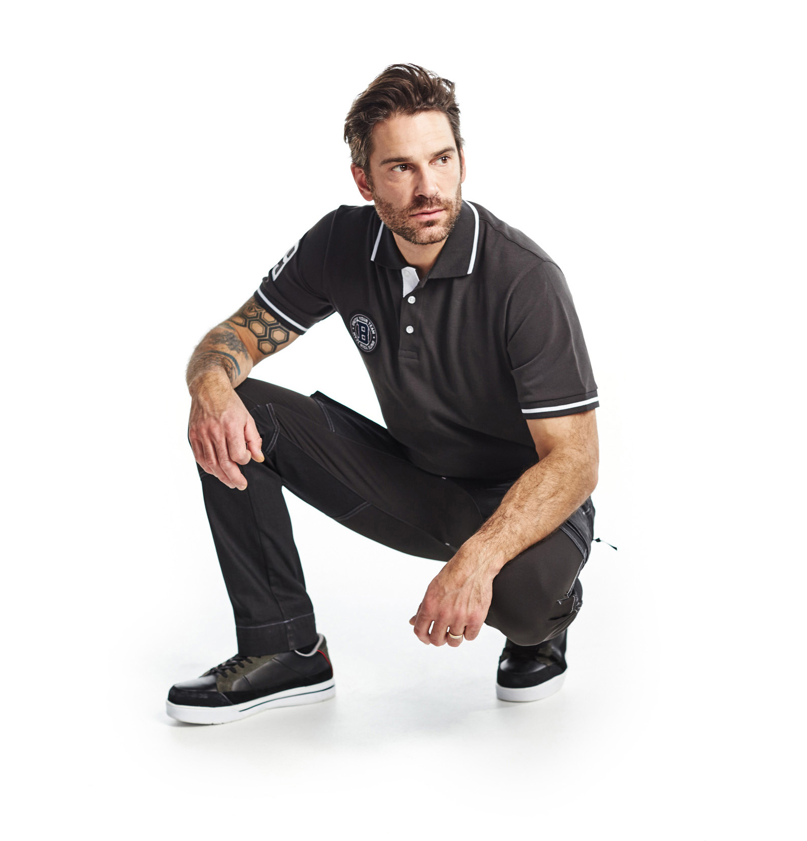 Service Arbeitshose Denim mit Stretch