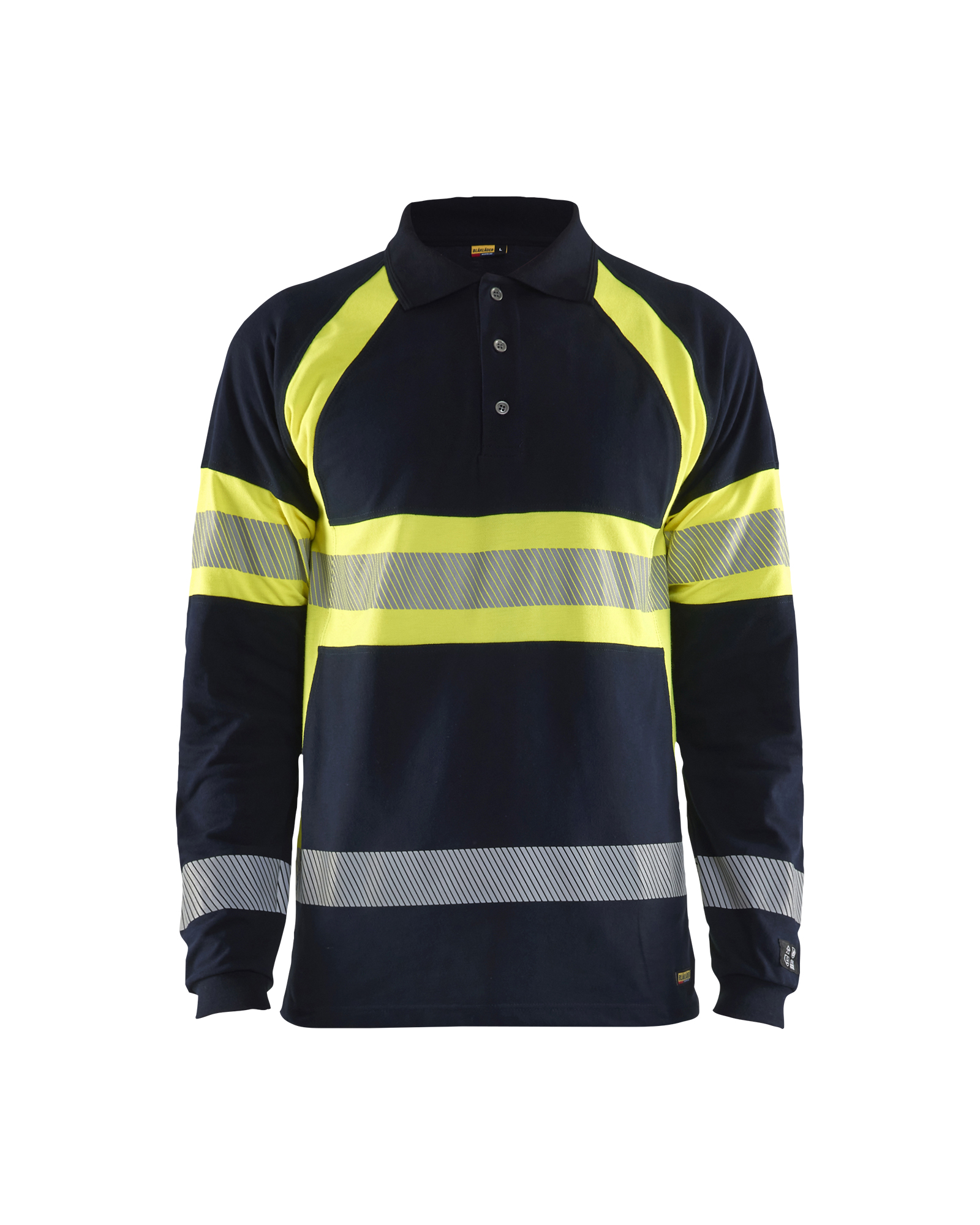 Multinorm Langarm Poloshirt Inhärent