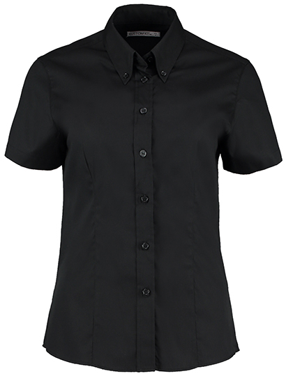 Hemd – Women´s Tailored Fit Corporate Oxford Shirt Short Sleeve