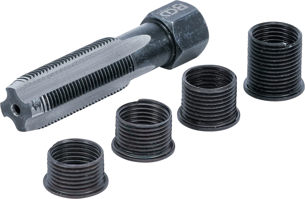 Reparatursatz für Zündkerzengewinde, M14 x 1,25 mm, 5-tlg.