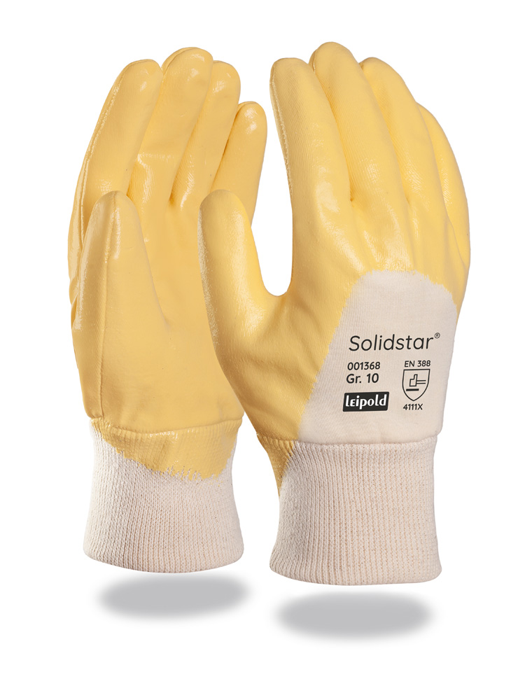 Solidstar® | Interlock-Handschuh | Nitril-Beschichtung