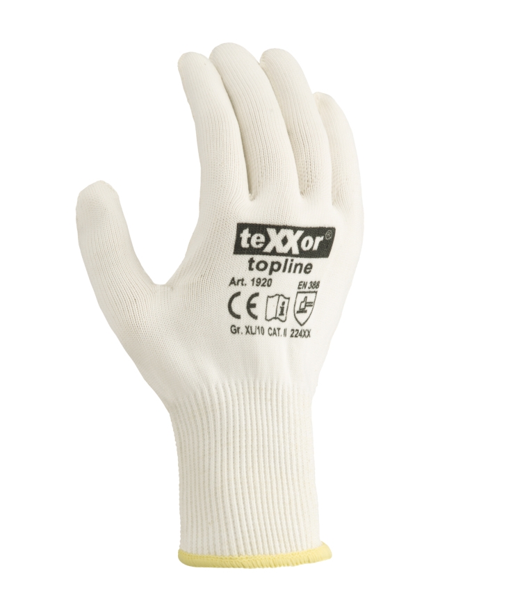 teXXor® Feinstrick-Handschuhe BAUMWOLLE/NYLON beige