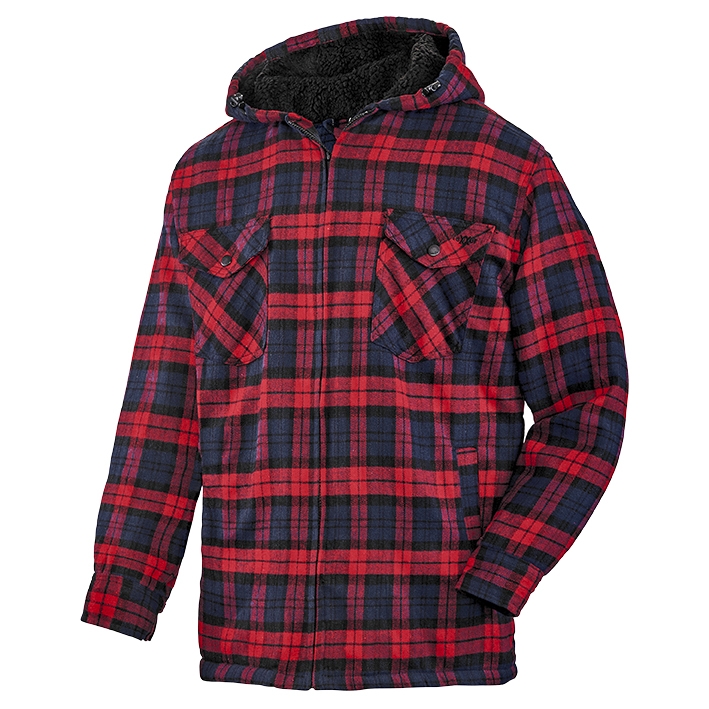 teXXor® Thermohemd WILLISTON rot/blau