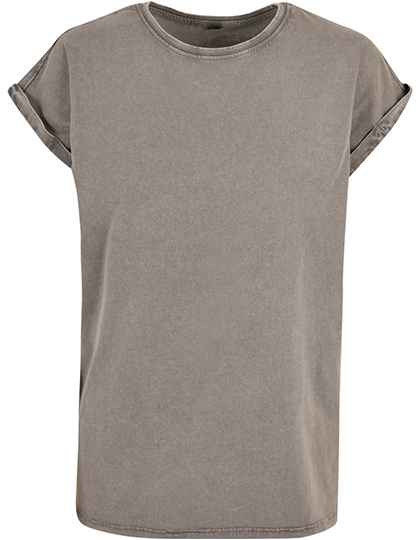 T-Shirt – Ladies´ Acid Washed Extended Shoulder Tee