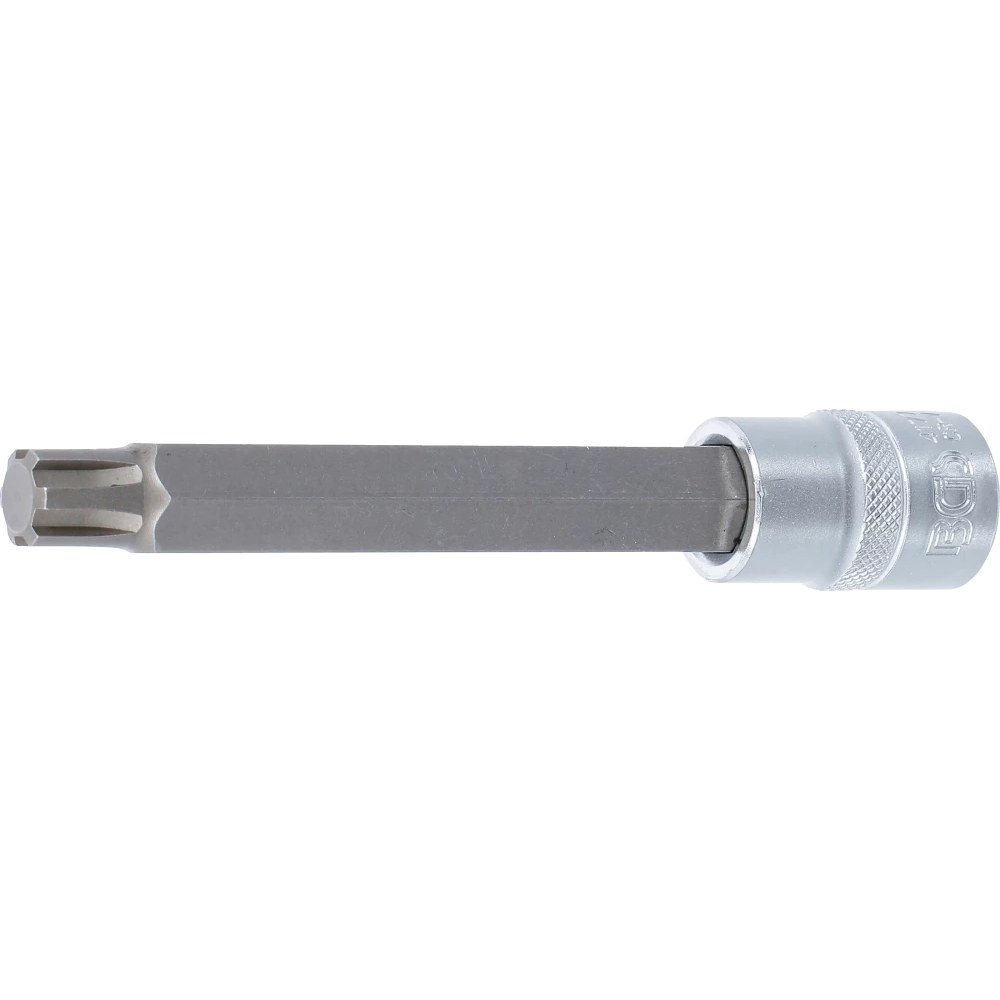 Bit-Einsatz, Länge 140 mm, Antrieb Innenvierkant 12,5 mm (1/2"), Keil-Profil (für RIBE) M13