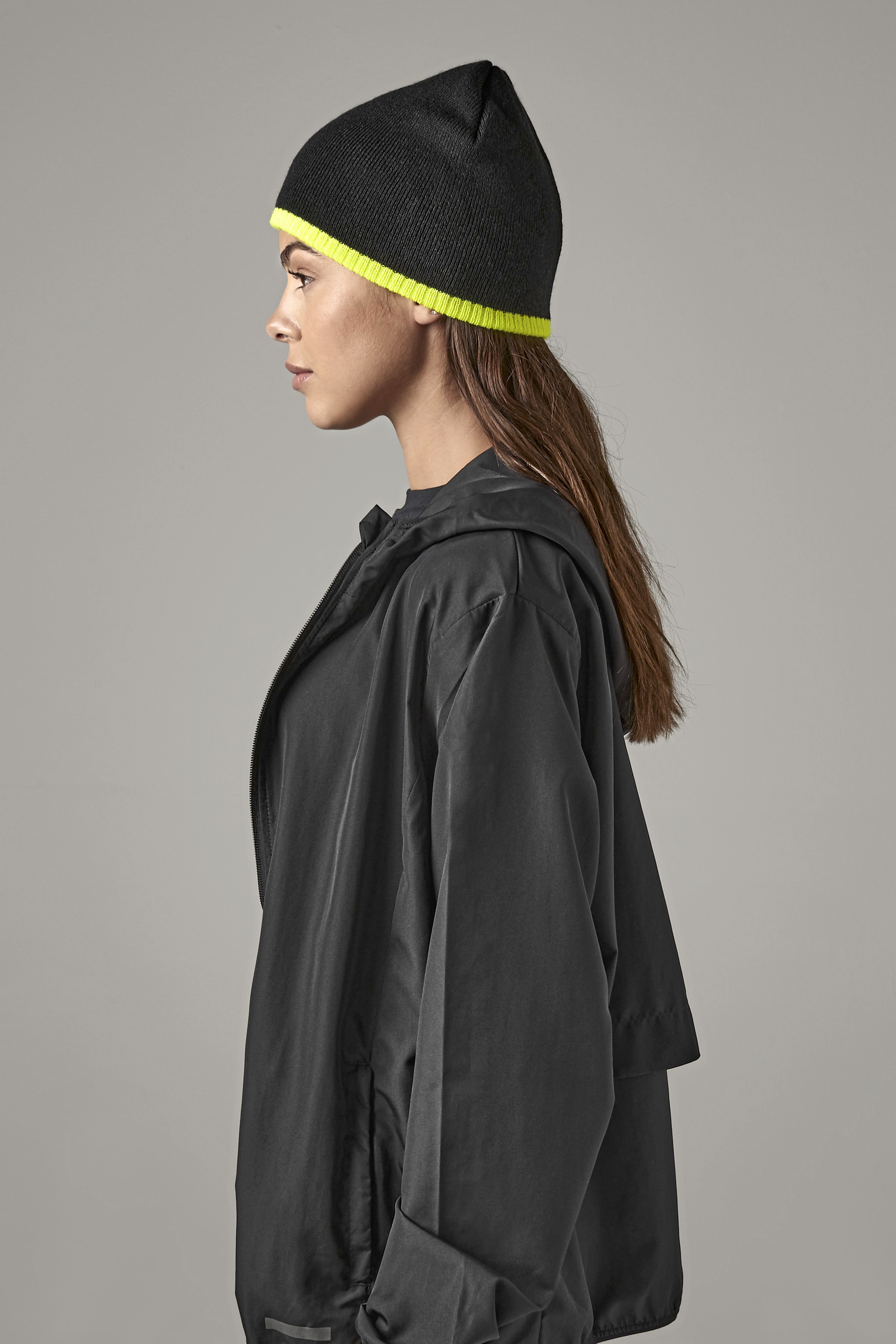 Two-Tone Pull-On Beanie