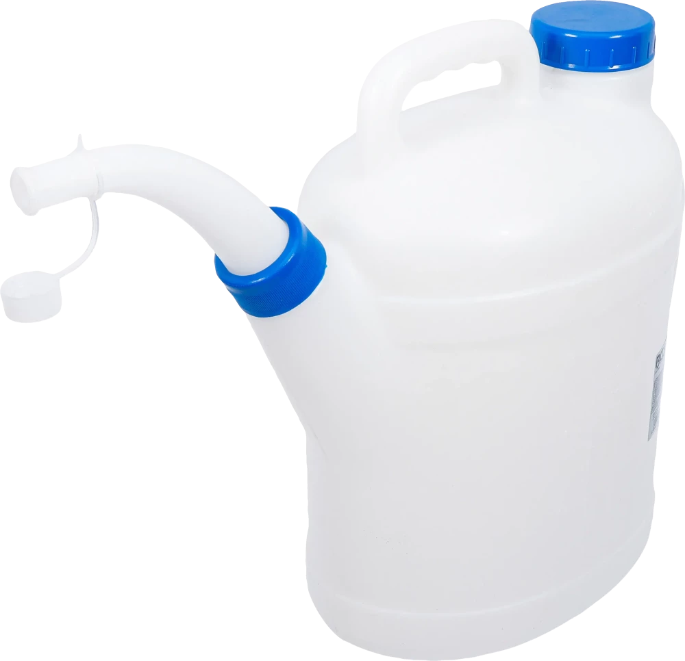 Füllkanne mit flexiblem Ausgussstutzen und Deckel, 10 l