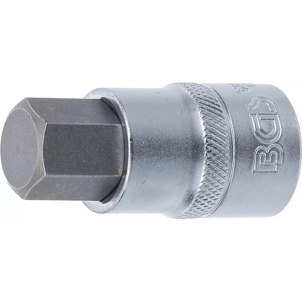 Bit-Einsatz, Antrieb Innenvierkant 12,5 mm (1/2"), Innensechskant 17 mm