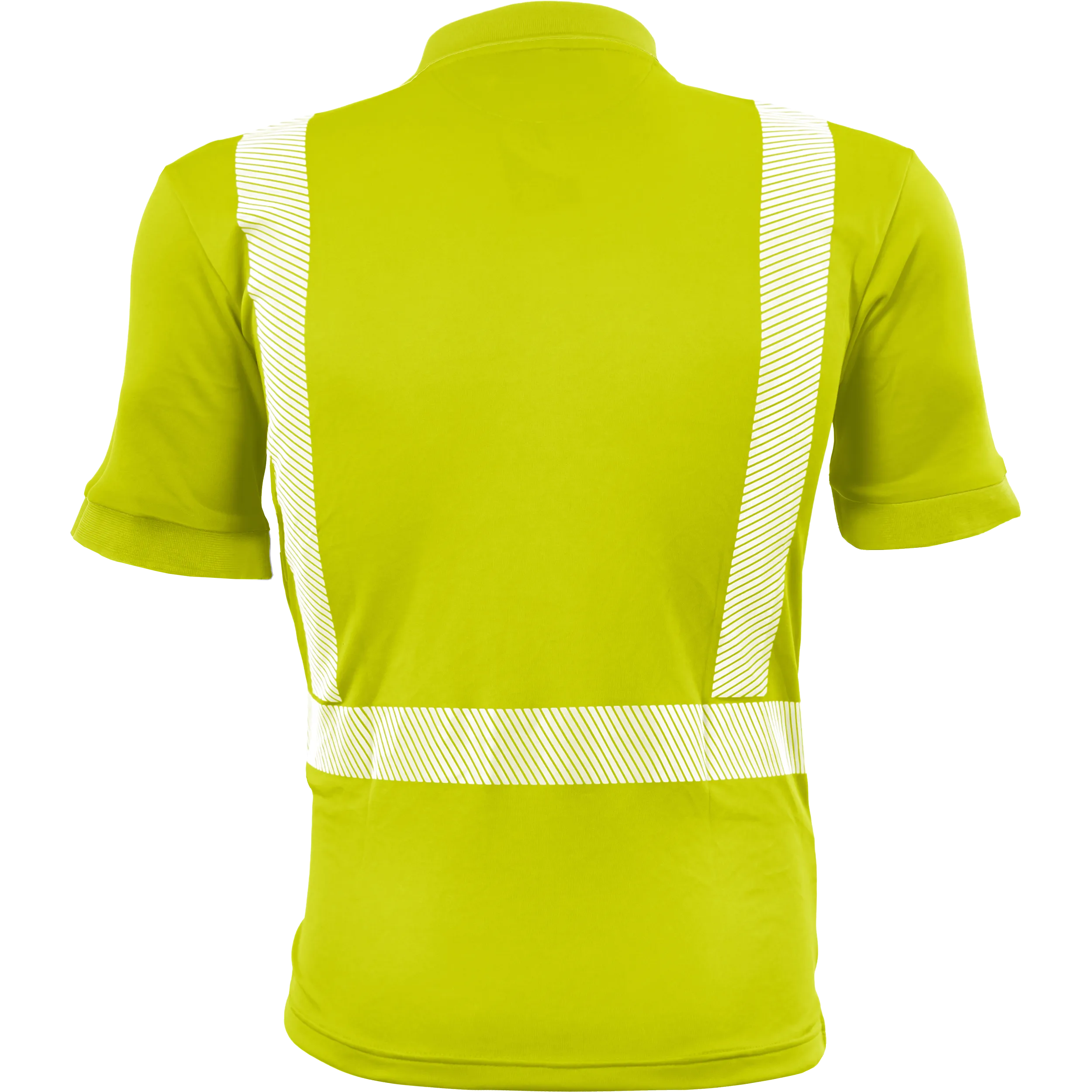 Tencel Poloshirt "Allround Warnschutz" mit UV-Schutz