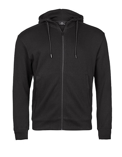 Sweatshirt – Ribbed Interlock Hooded Full Zip