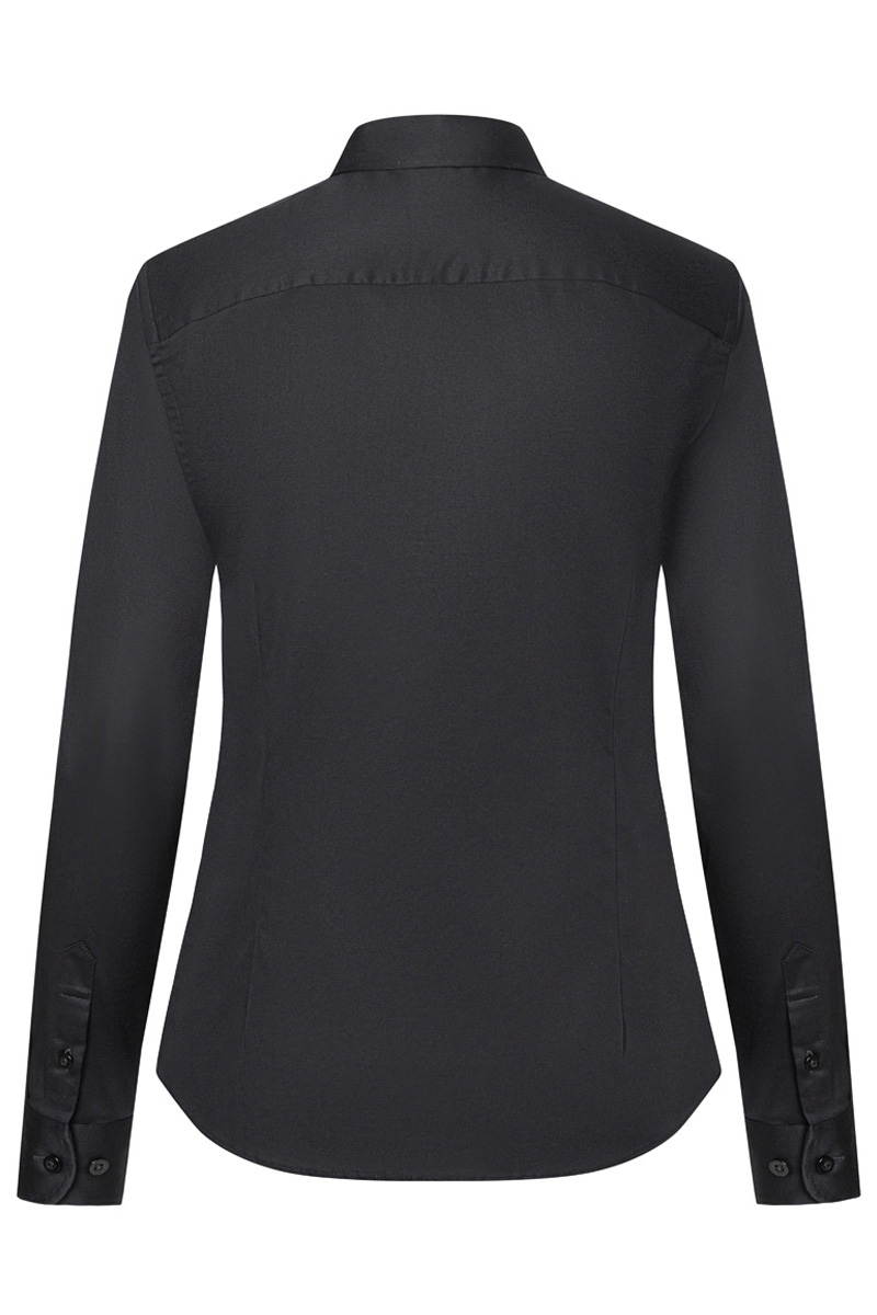 Langarm Damenbluse Active-Stretch in Modern-Fit