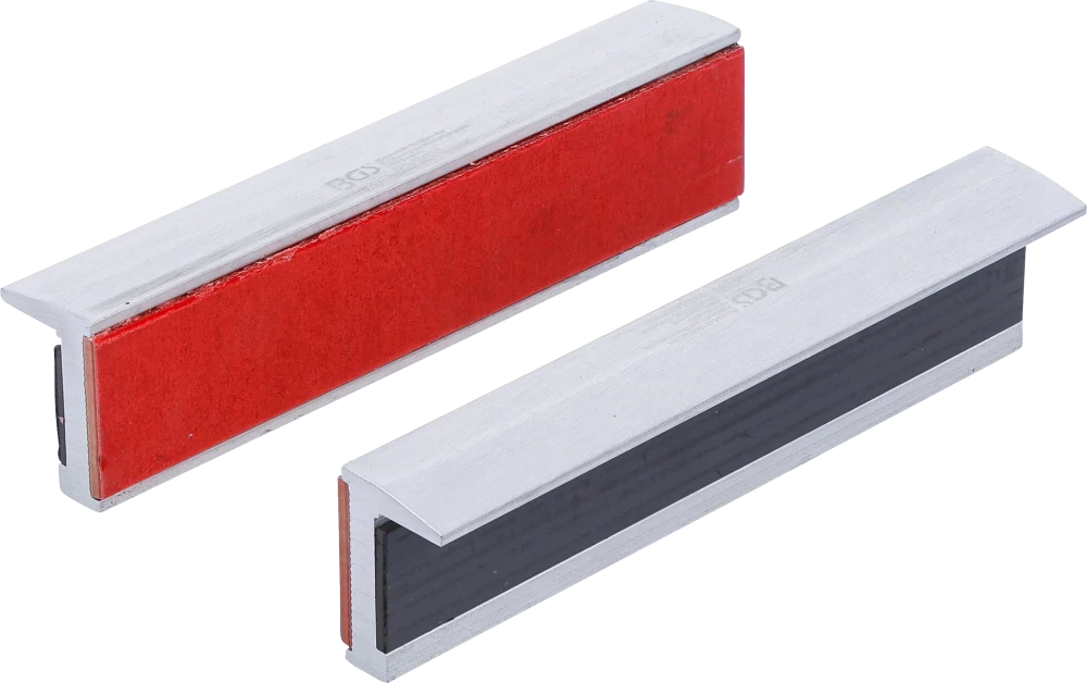 Schraubstock-Schutzbacken, Aluminium, Breite 125 mm, 2-tlg.